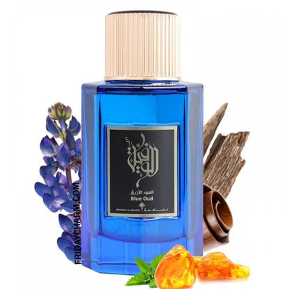 Ibraheem AlQurashi Blue Oud Eau De Parfum For Men & Women 100 ML