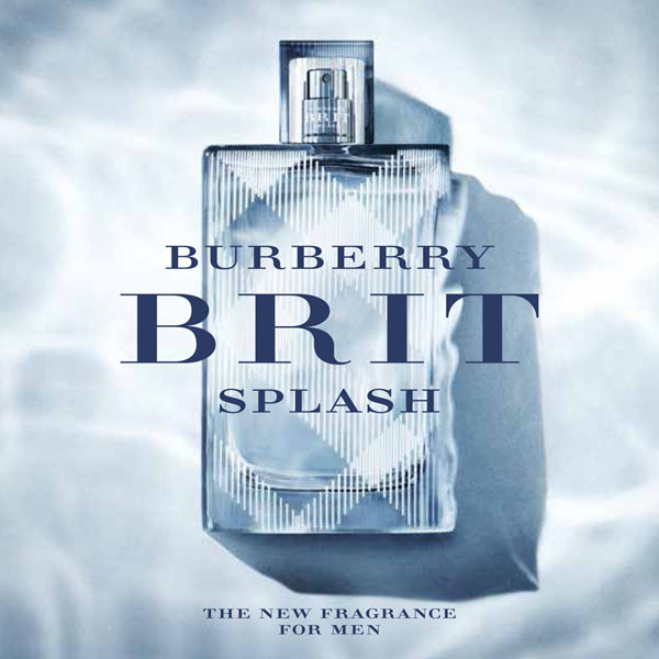 Burberry Brit Splash Eau De Toilette for Men 100 ML