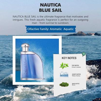 Nautica Blue Sail Eau De Toilette For Men 100 ML