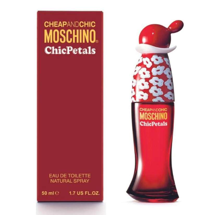 Moschino Cheap and Chic Petals Eau De Toilette for Women 50 ML