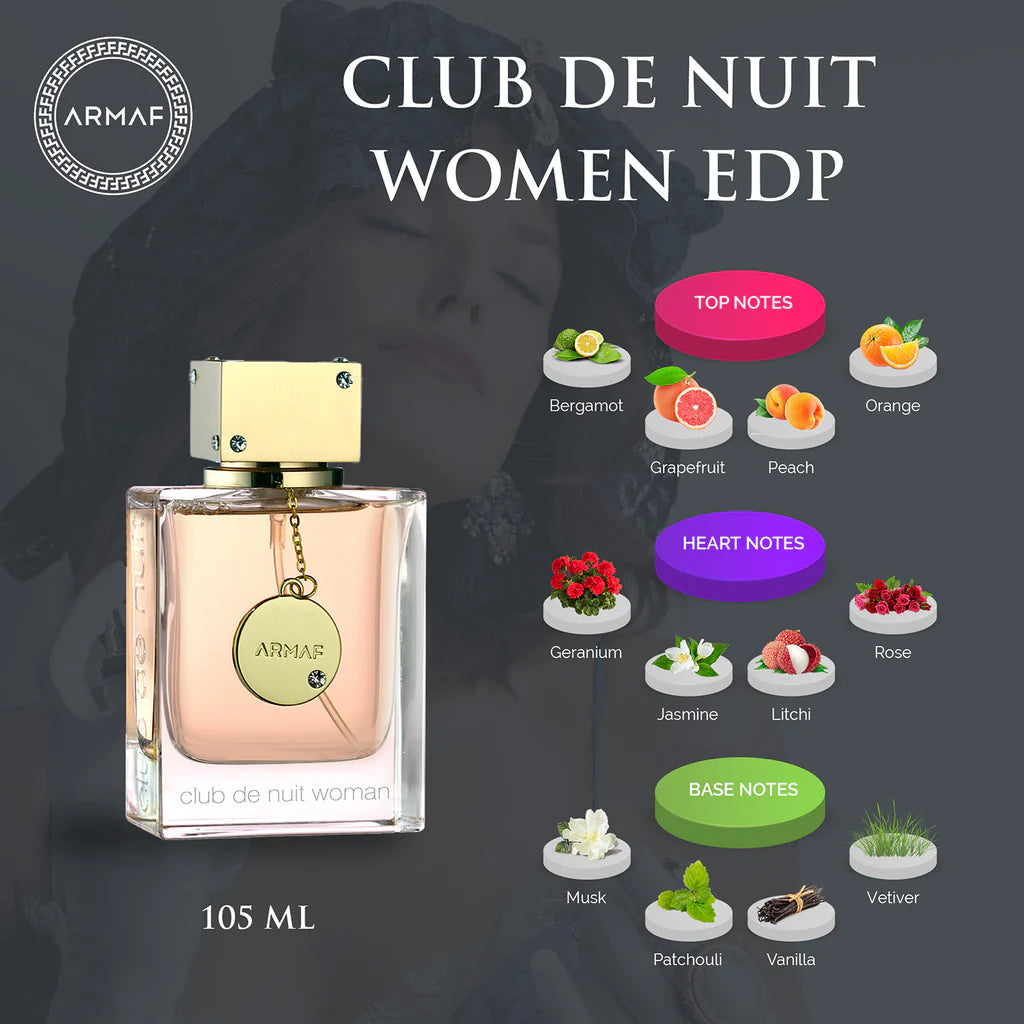 Armaf Club De Nuit Eau De Parfum For Women 105 ML