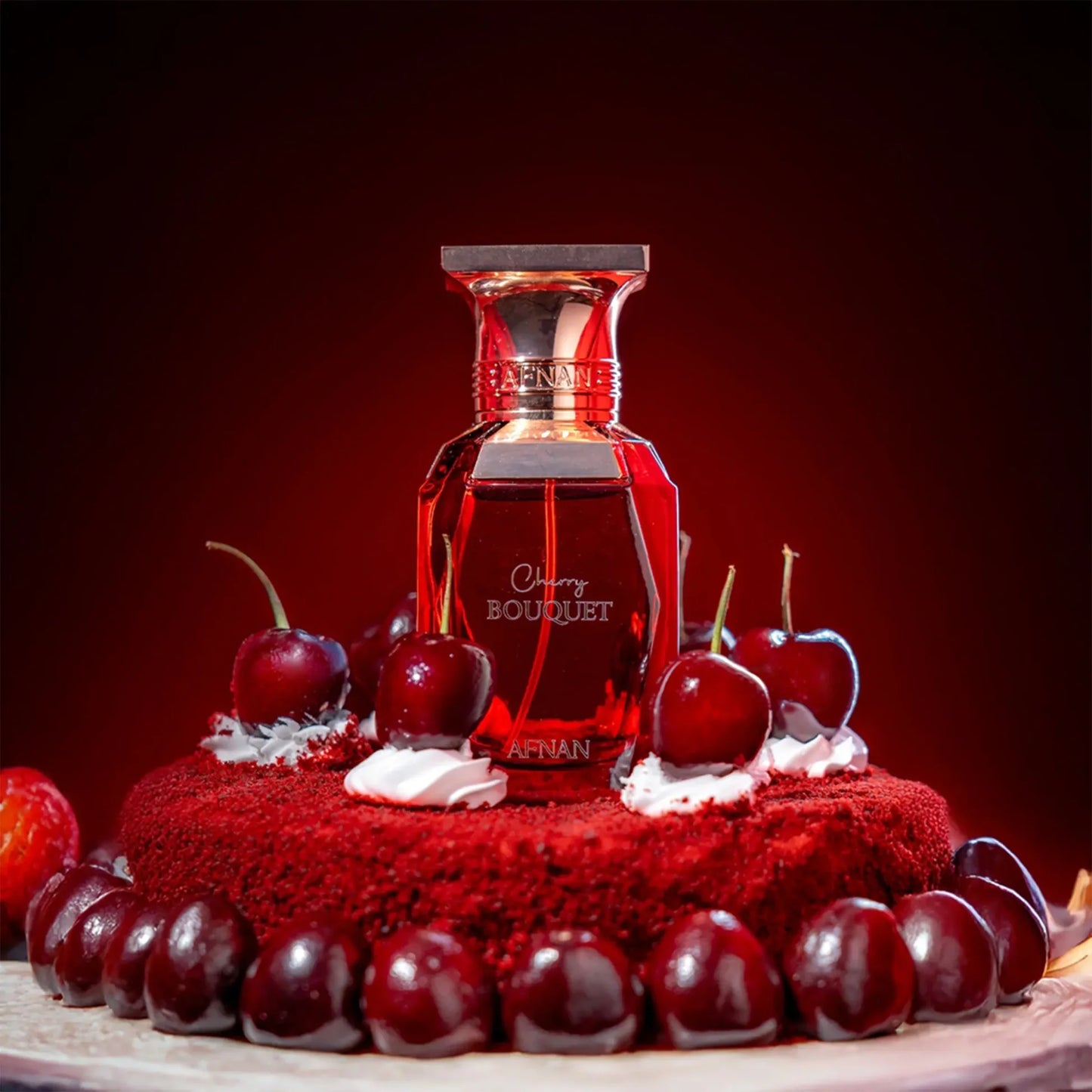Afnan Cherry Bouquet Eau De Parfum For Women 80 ML