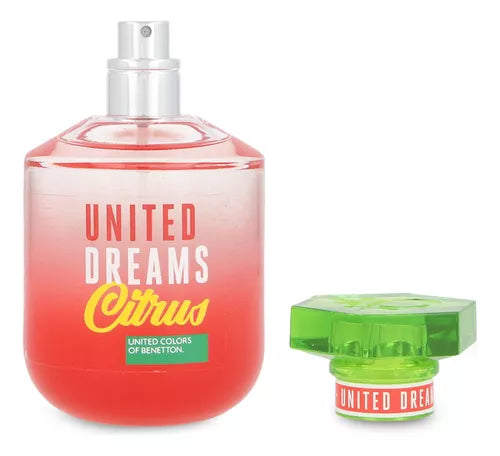 United Colors Of Benetton United Dreams Citrus Eau De Toilette for Women 80 ML