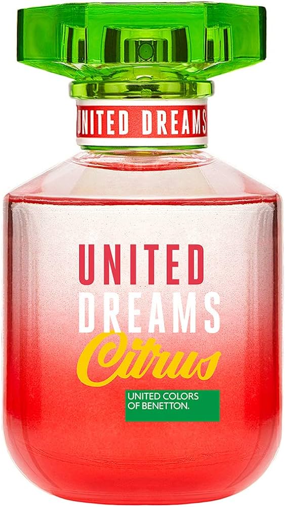 United Colors Of Benetton United Dreams Citrus Eau De Toilette for Women 80 ML