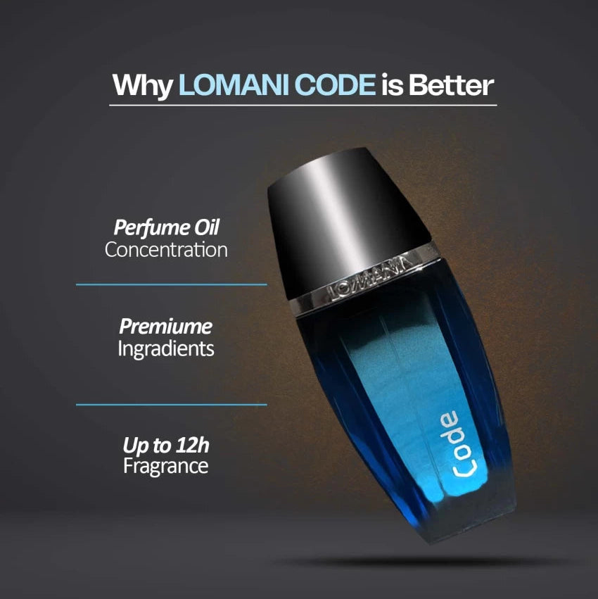 Lomani Code Eau De Toilette for Men 100 ML