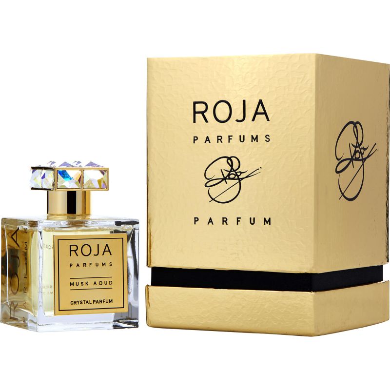 Roja Musk Aoud Crystal Parfum for Men & Women 30 ML