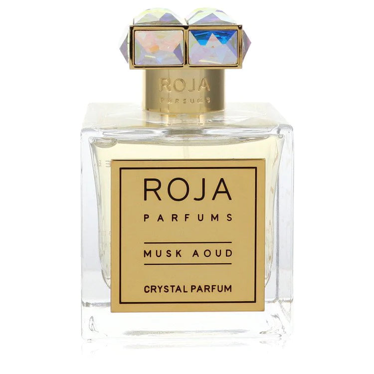 Roja Musk Aoud Crystal Parfum for Men & Women 30 ML