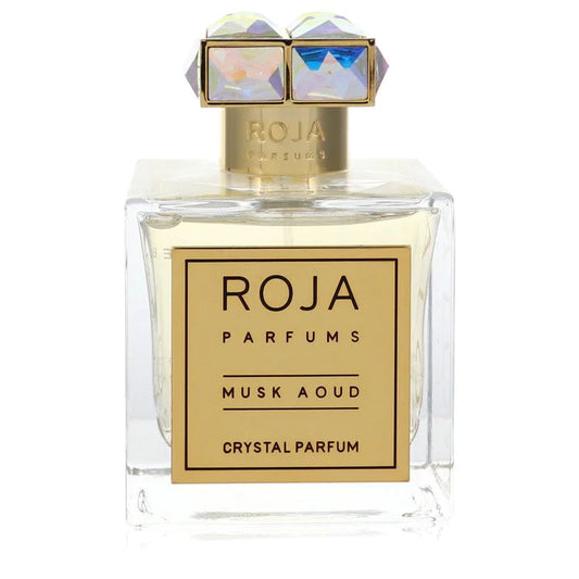 Roja Musk Aoud Crystal Parfum for Men & Women 30 ML