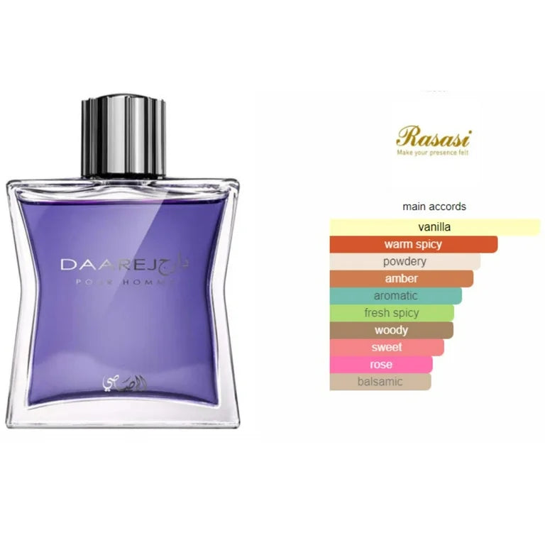 Rasasi Daarej Eau De Parfum For Men 100 ML