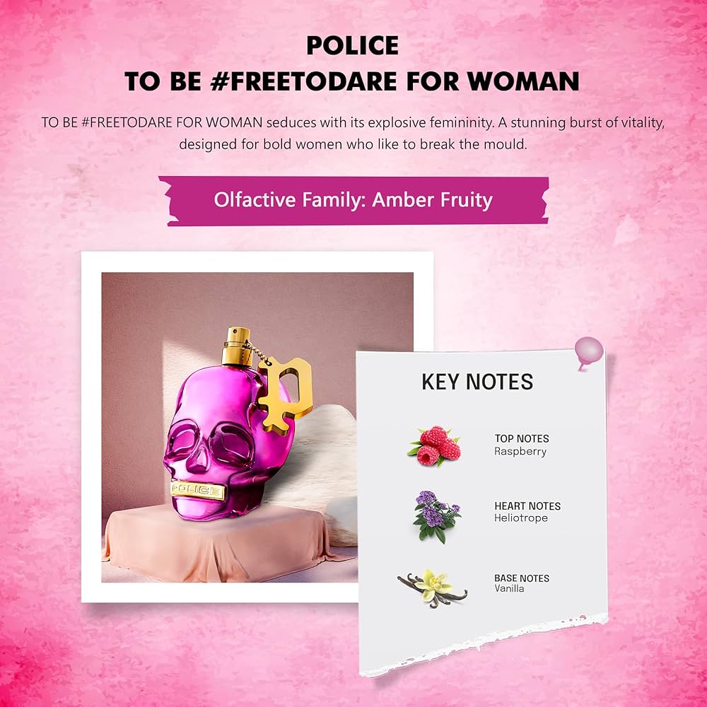 Police To Be Free To Dare Eau De Toilette For Women 125 ML