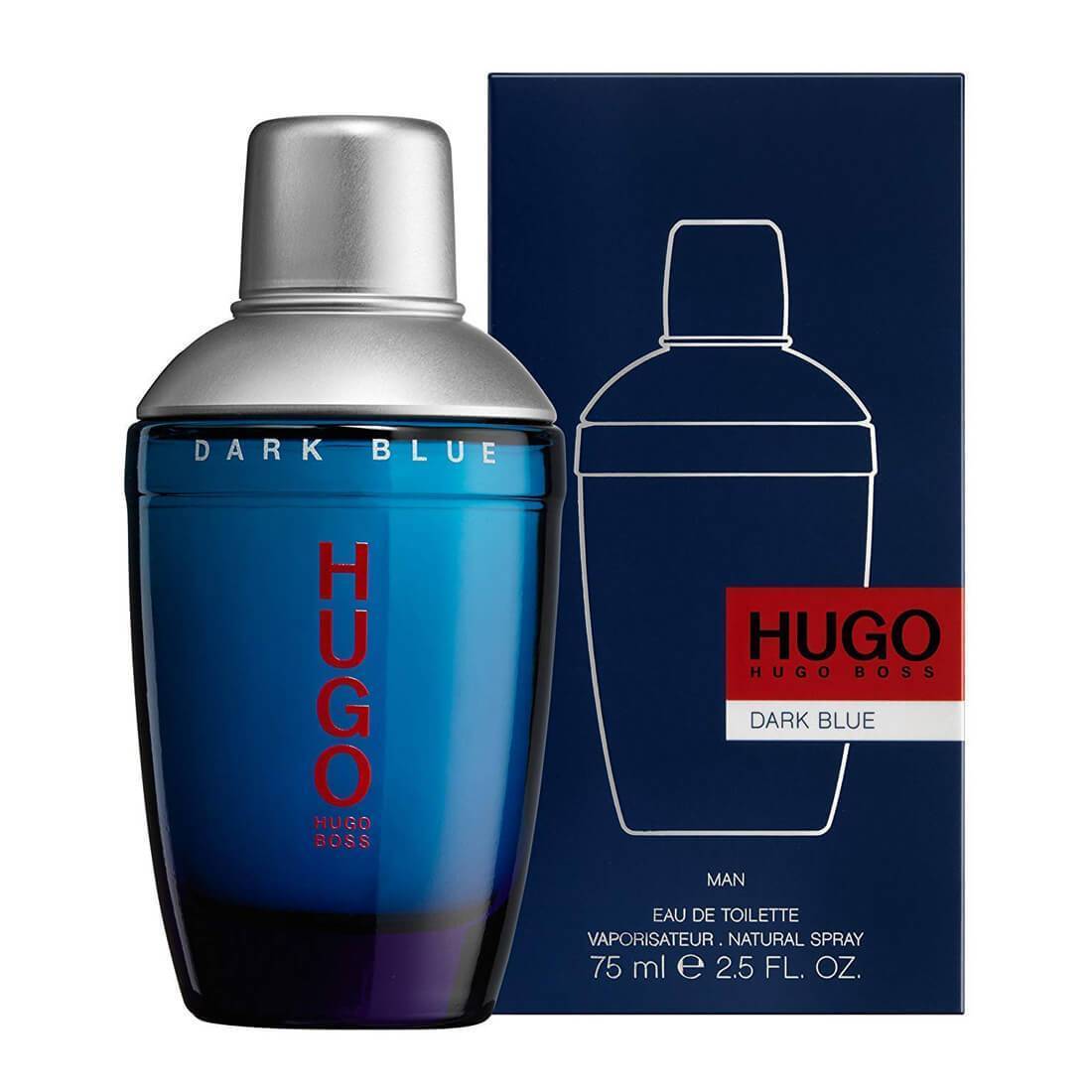 Hugo Boss Dark Blue Eau De Toilette For Men 75 ML