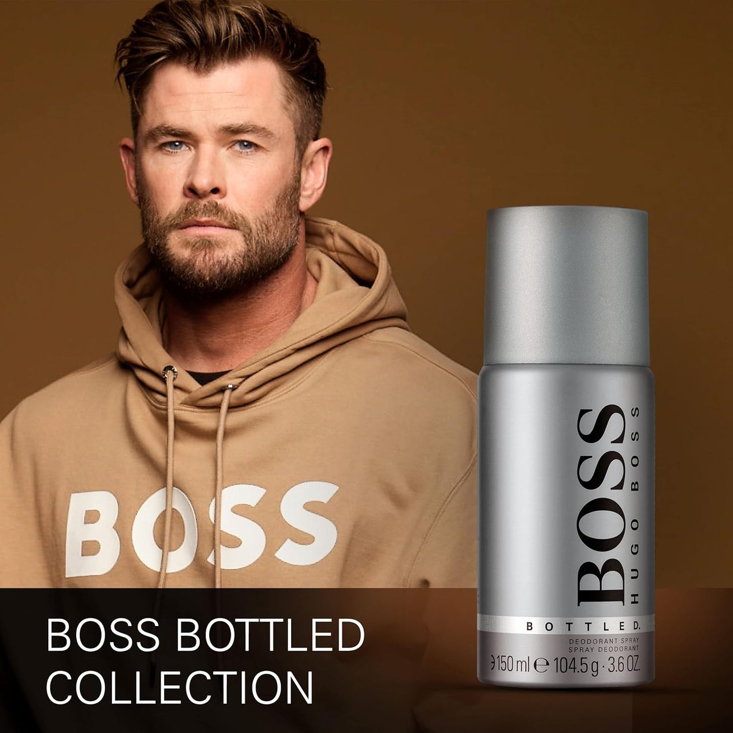 Hugo Boss Bottled Deodorant Spray for Men 150 ML