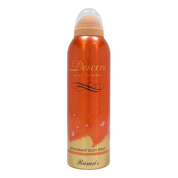 Rasasi Deserve Pour Femme Deodorant Spray for Women 200 ML