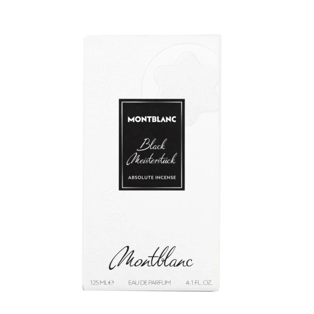 Montblanc Black Meisterstuck Absolute Incense Eau de Parfum For Men 125 ML
