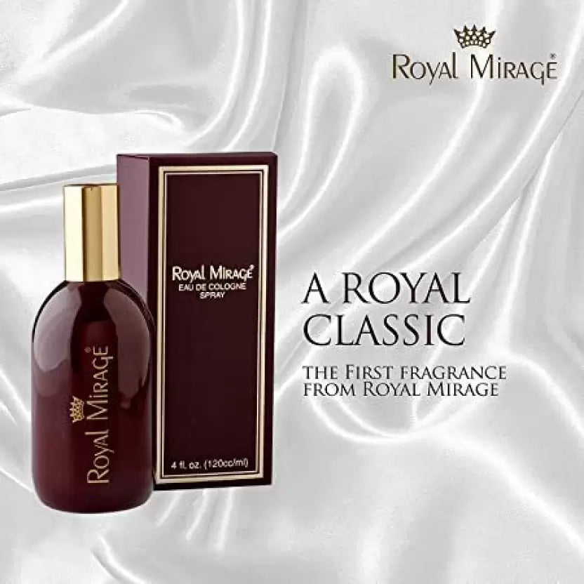 Royal Mirage Eau De Cologne for Men 120 ML