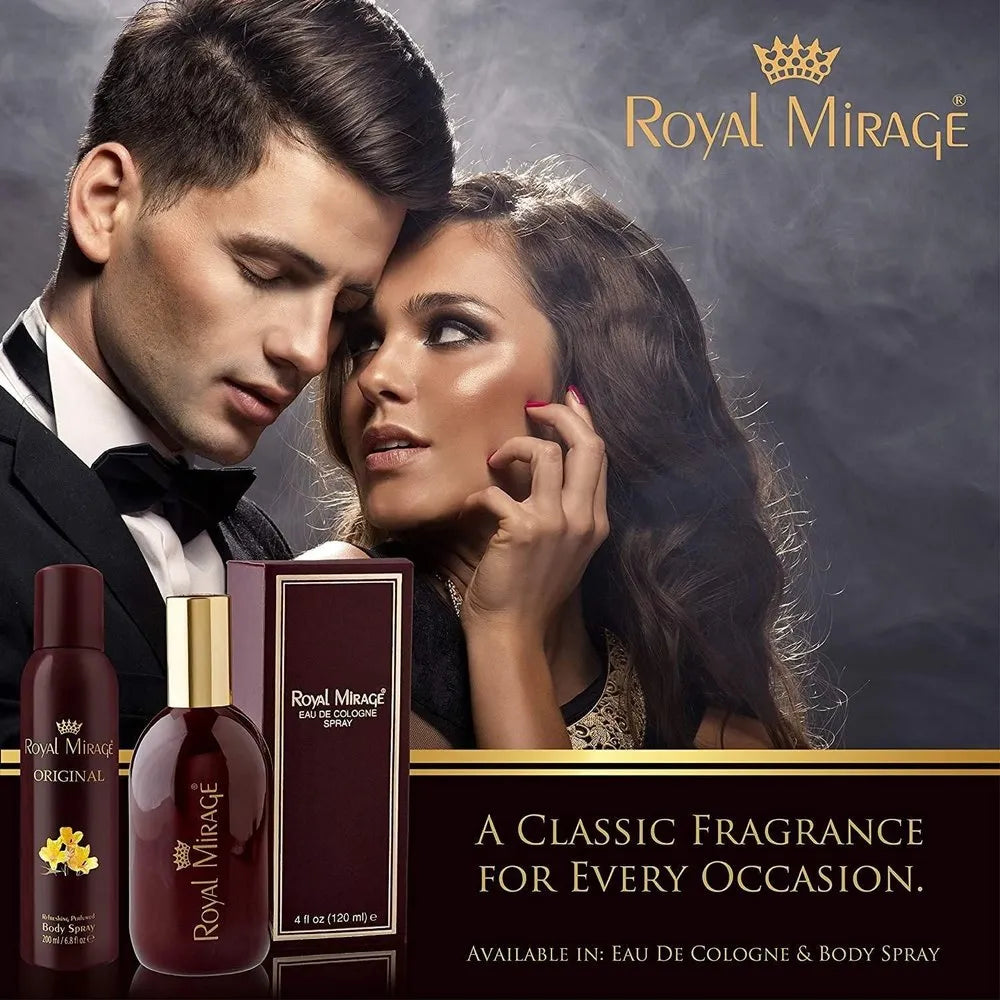 Royal Mirage Eau De Cologne for Men 120 ML