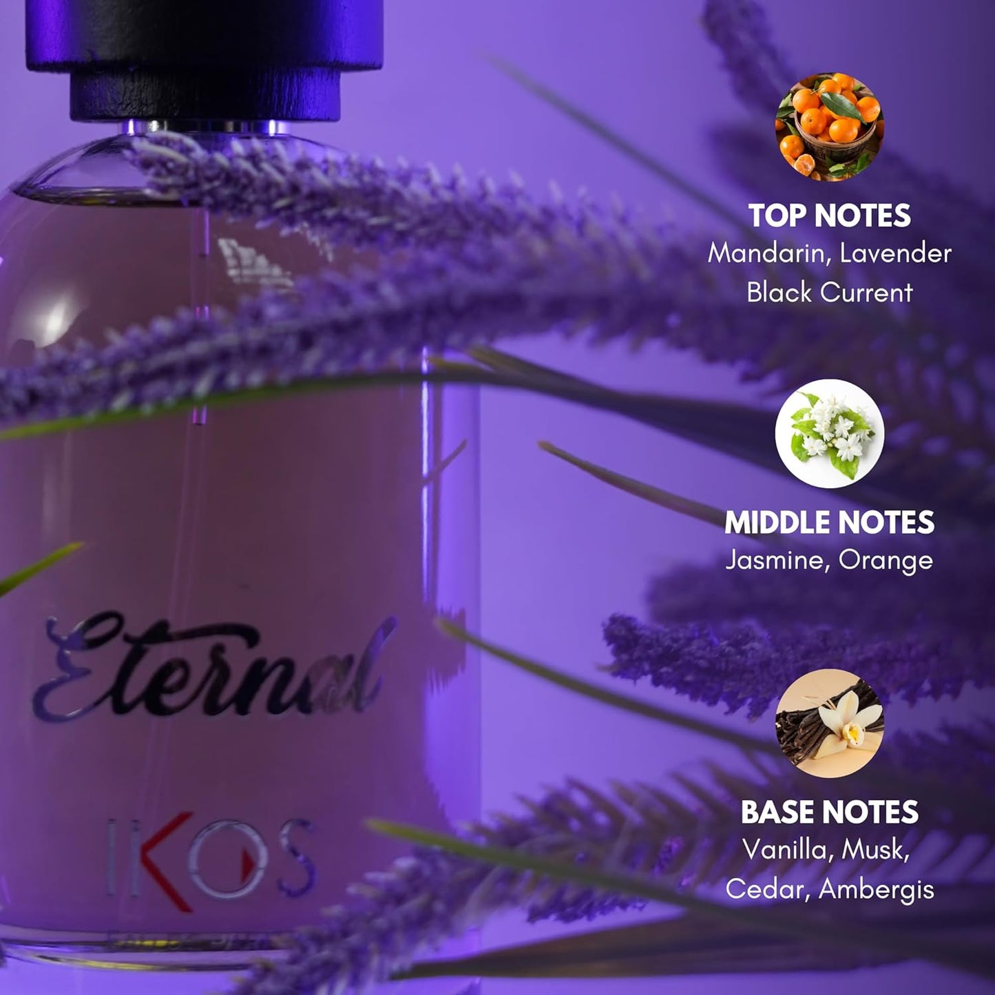 Ikos Eternal Eau De Parfum For Women 100 ML With Free Portable Atomizer Inside