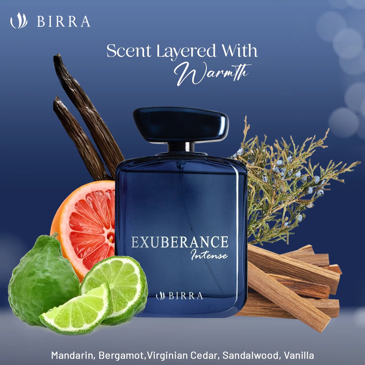 Birra Exuberance Intense Eau De Parfum For Men 100 ML