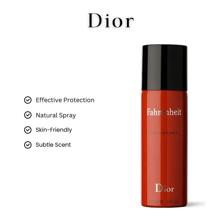 Dior Fahrenheit Deodorant Spray For Men 150 ML