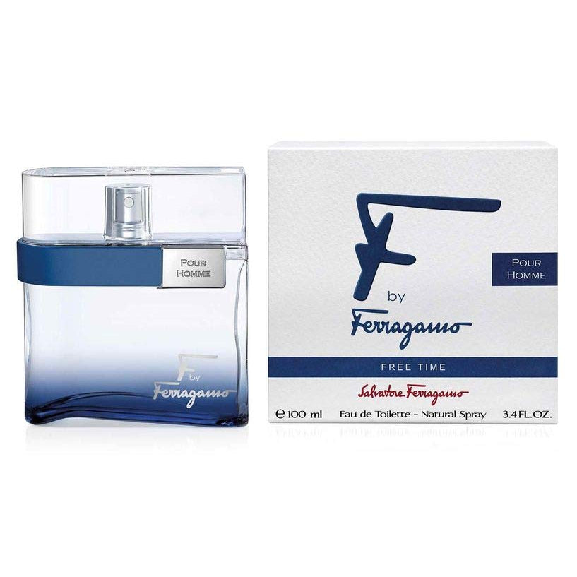 Salvatore Ferragamo F By Free Time Eau De Toilette For Men 100 ML