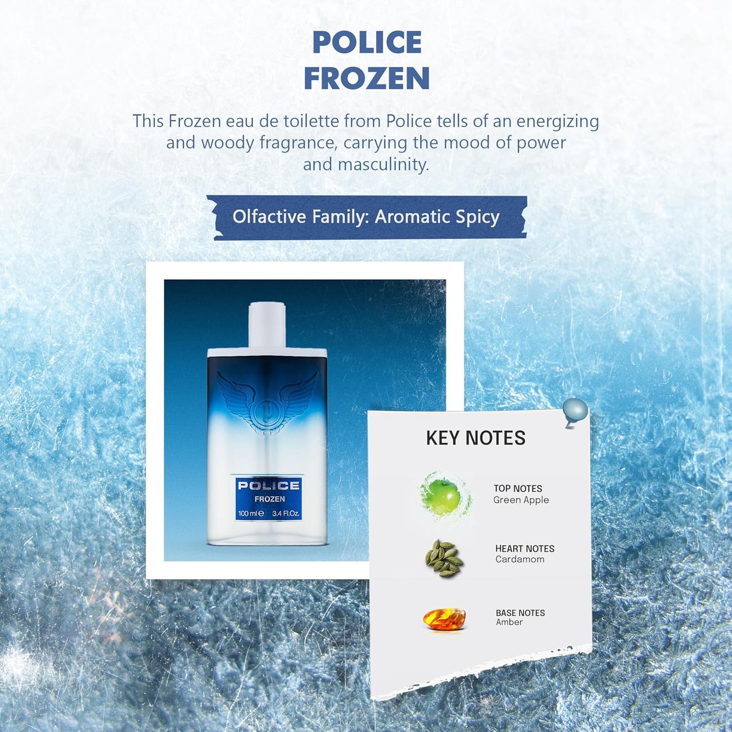 Police Frozen Eau De Toilette For Men 100 ML