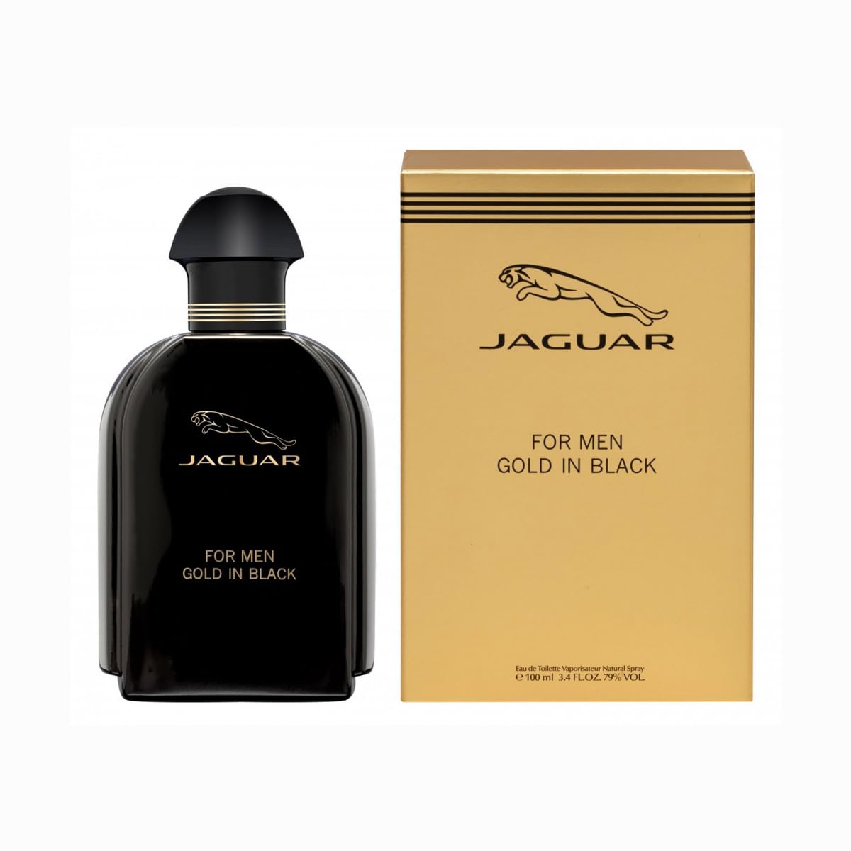 Jaguar Gold In Black Eau De Toilette For Men 100 ML