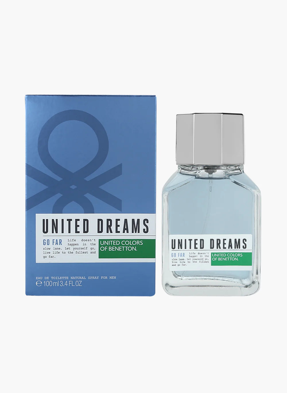 United Colors Of Benetton Go Far Eau De Toilette Perfume for Men