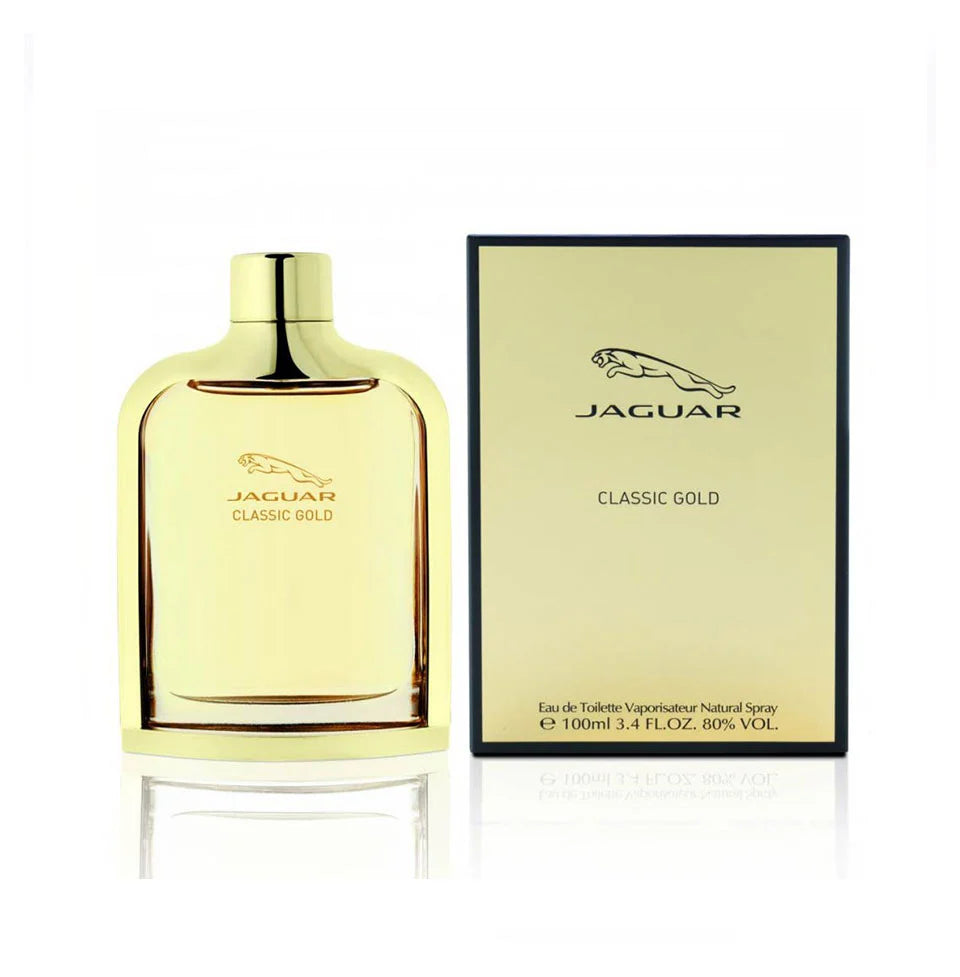 Jaguar Classic Gold Eau De Toilette For Men 100 ML