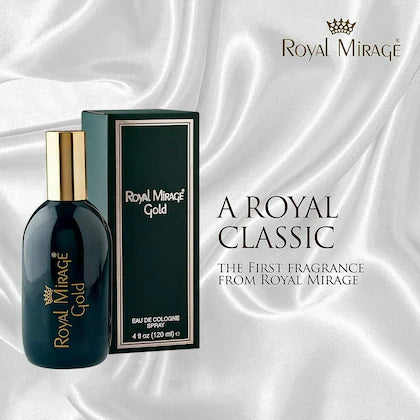 Royal Mirage Gold Eau De Cologne for Men 120 ML