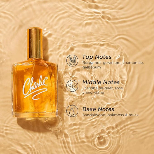 Revlon Charlie Gold Eau De Toilette for Women 100 ML