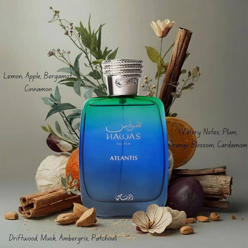 Rasasi Hawas Atlantis Eau De Parfum For Men & Women 100 ML