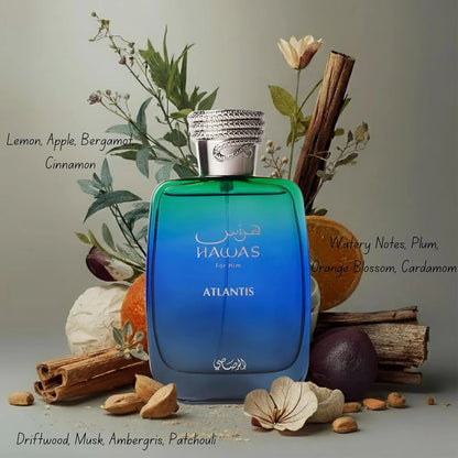 Rasasi Hawas Atlantis Eau De Parfum For Men & Women 100 ML