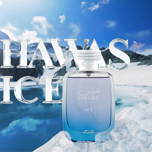Rasasi Hawas Ice Eau De Parfum For Men 100 ML (2023 Release)