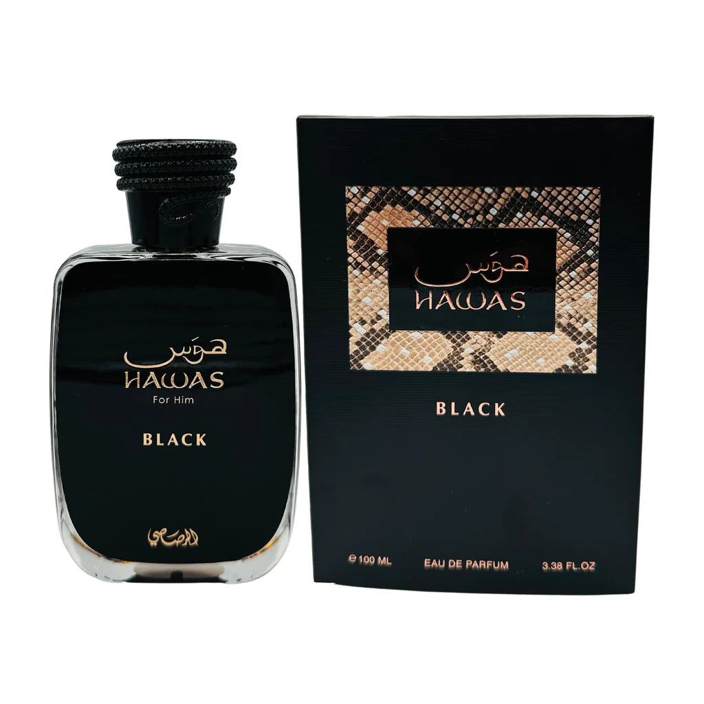 Rasasi Hawas Black Eau De Parfum For Men 100 ML