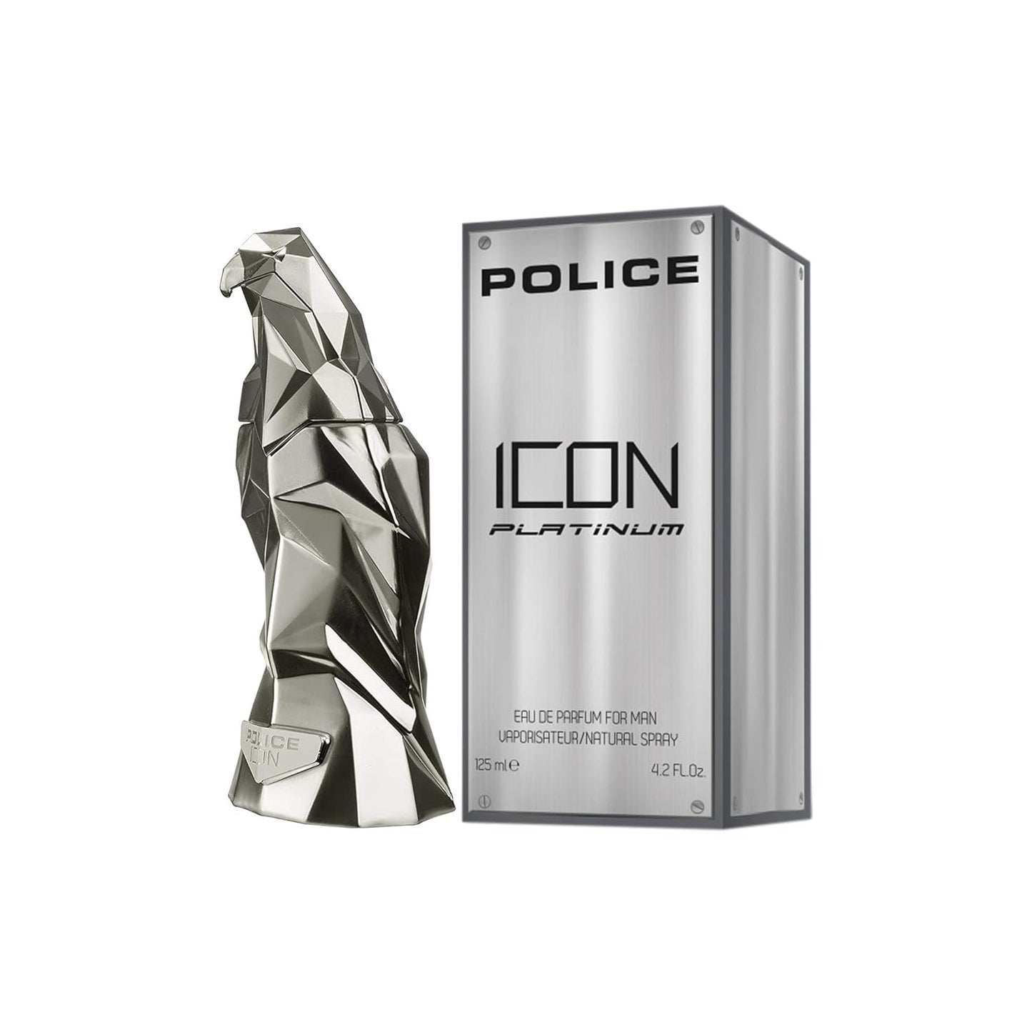 Police Icon Platinum Eau De Parfum for Men 125 ML