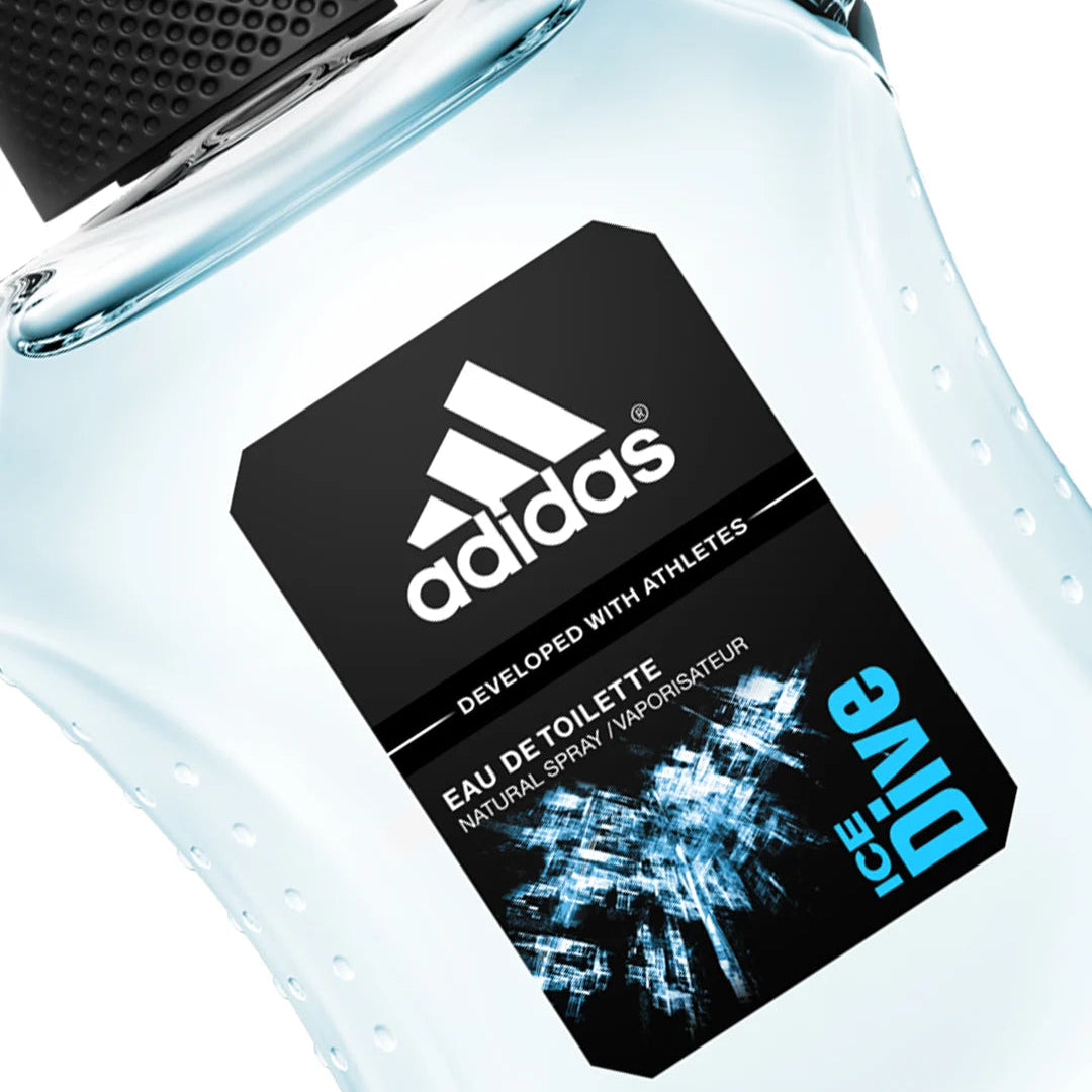 Adidas Ice Dive Eau De Toilette for Men 100 ML