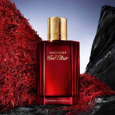 Davidoff Cool Elixir Saffron Mineral Parfum Intense For Men 100 ML