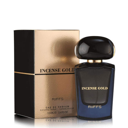 Riiffs Incense Gold Eau De Parfum For Men & Women 100 ML