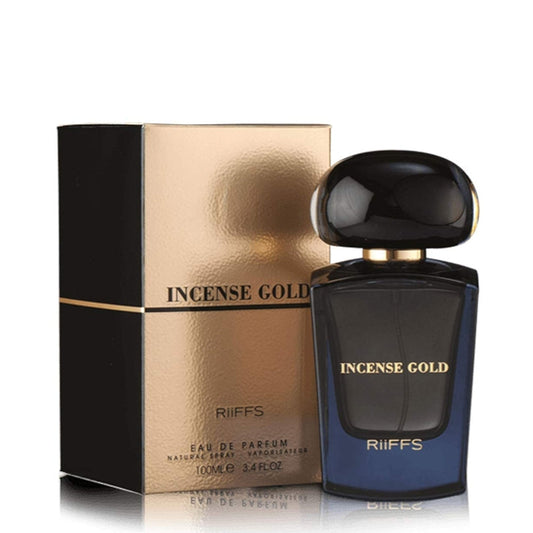 Riiffs Incense Gold Eau De Parfum For Men & Women 100 ML