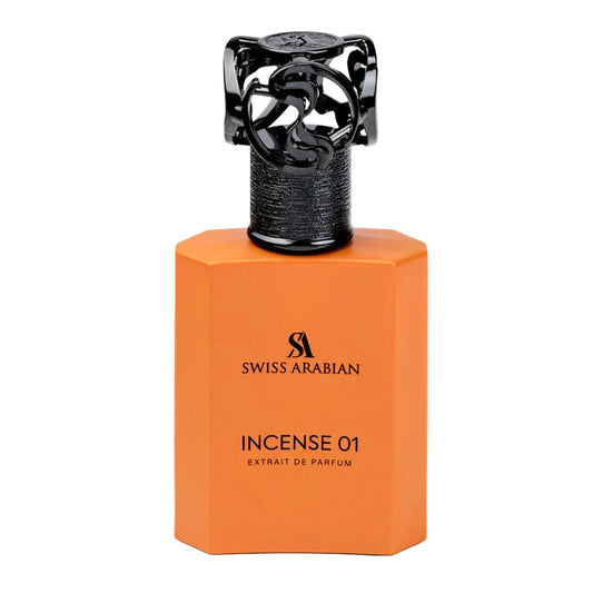 Swiss Arabian Incense 01 Extrait De Parfum For Men & Women 50 ML