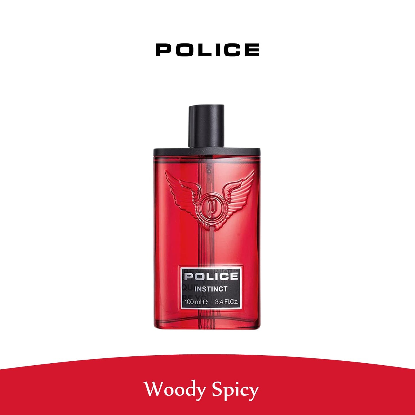 Police Instinct Eau De Toilette For Men 100 ML