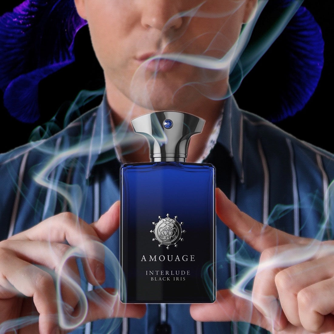 Amouage Interlude Black Iris Eau De Parfum for Men 100 ML