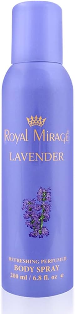 Royal Mirage Lavender Deodorant Spray for Men & Women 200 ML