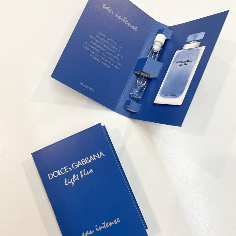 Dolce & Gabbana Light Blue Eau Intense Eau De Parfum For Women 1.5 ML Vial