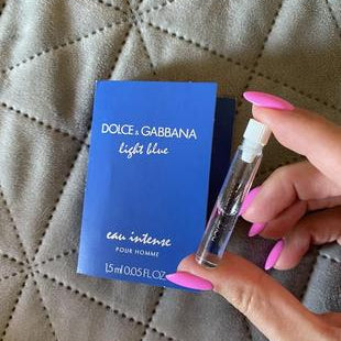 Dolce & Gabbana Light Blue Eau Intense Eau De Parfum For Women 1.5 ML Vial