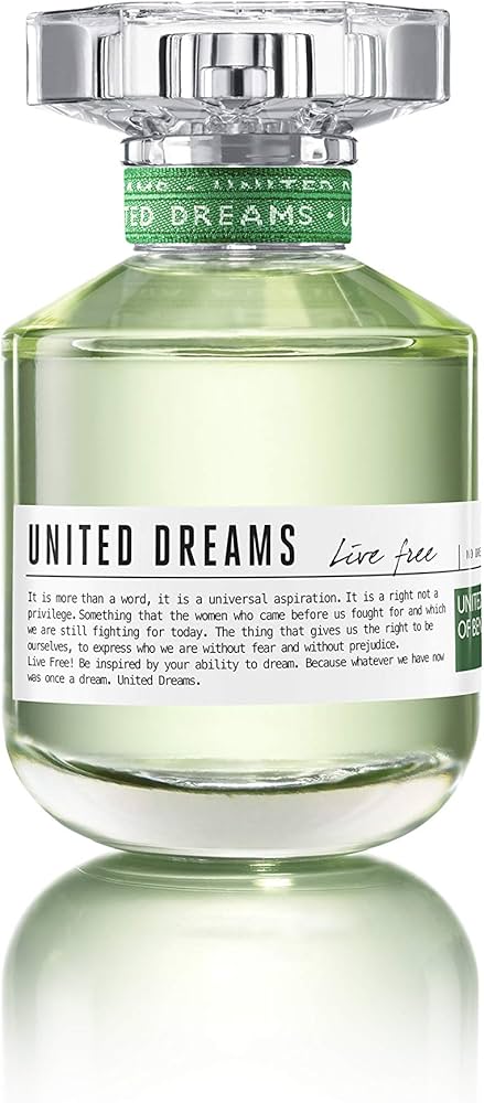 United Colors of Benetton Live Free Eau De Toilette For Women 80 ML