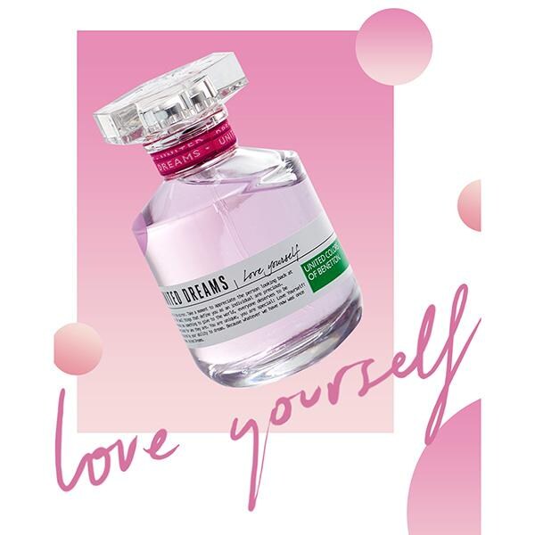 United Colors of Benetton Dreams Love Yourself Eau De Toilette For Women 80 ML