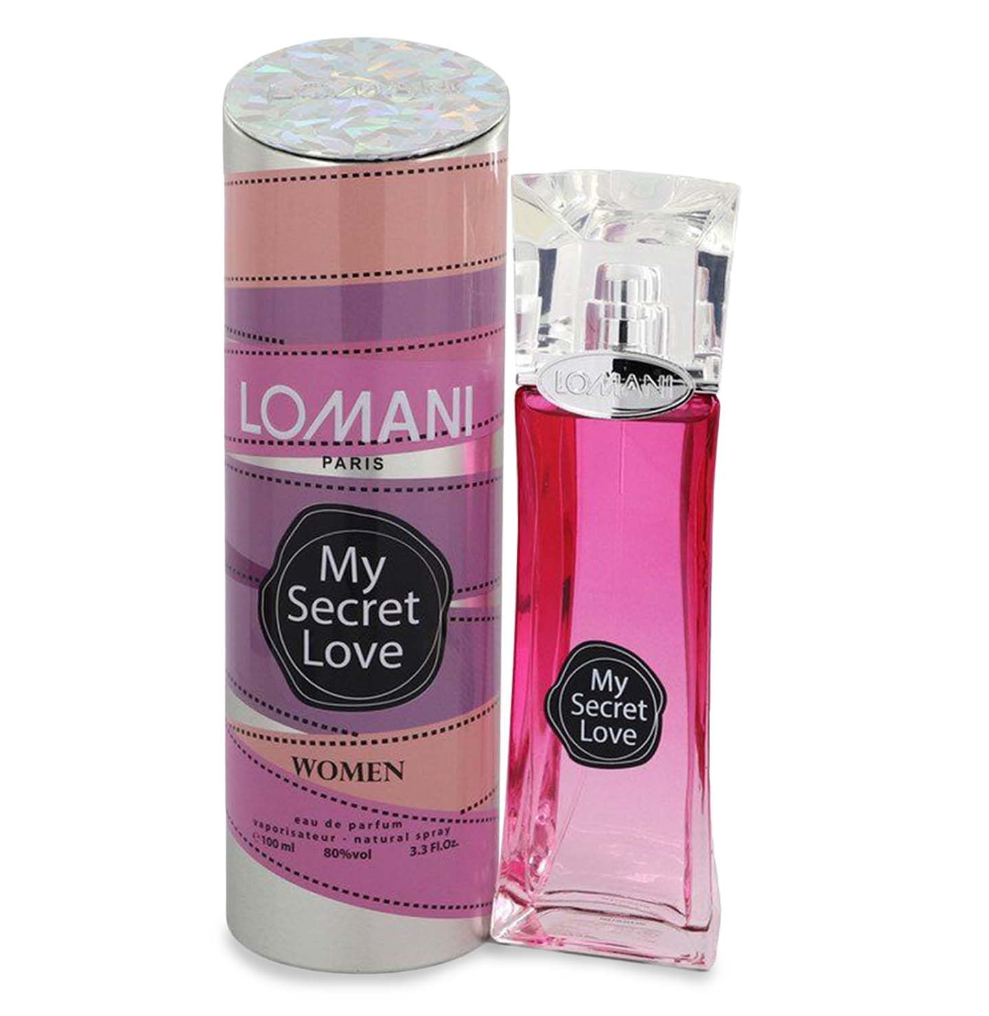 Lomani My Secret Love Eau De Parfum for Women 100 ML