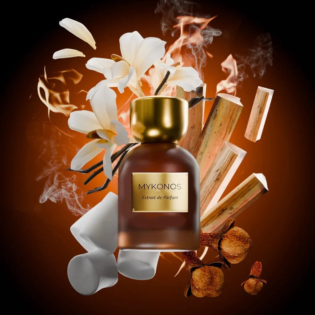 Mykonos Bonfire Vanilla Extrait De Parfum For Men & Women 50 ML