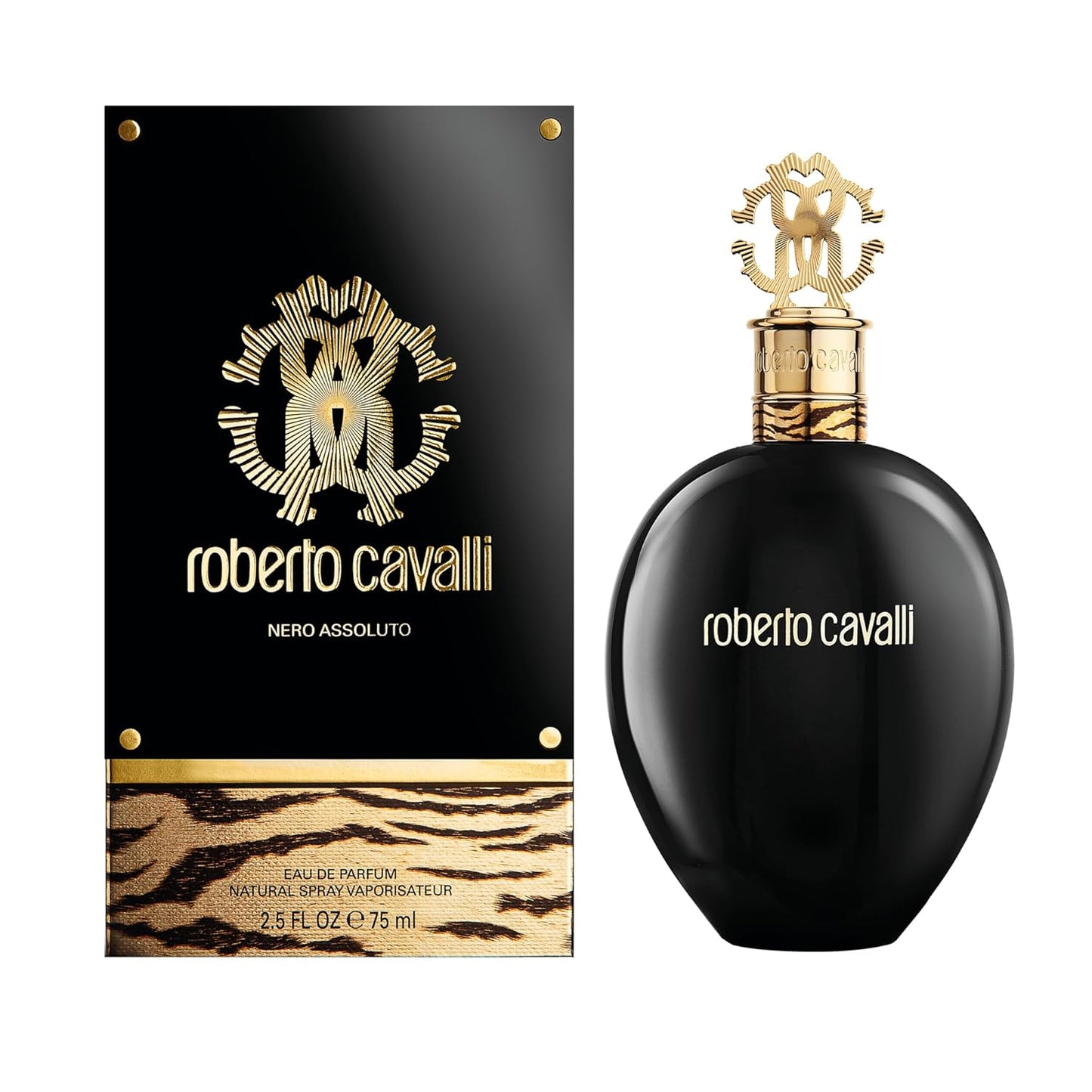 Roberto Cavalli Nero Assoluto Eau De Parfum for Women 75 ML